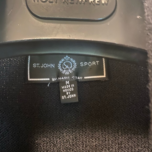 St John black Polo Top - Picture 5 of 14